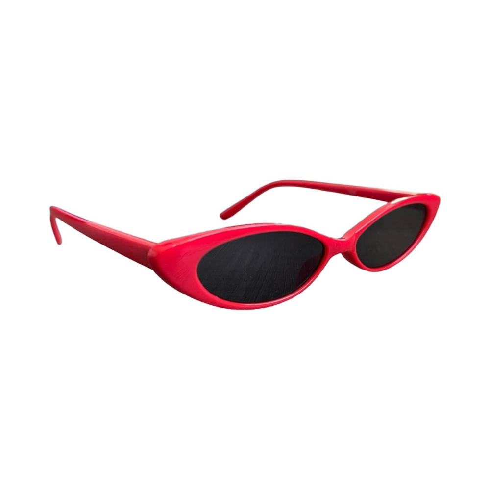 Vintage Style Red Cat Eye Sunglasses – Retro 50s/60s